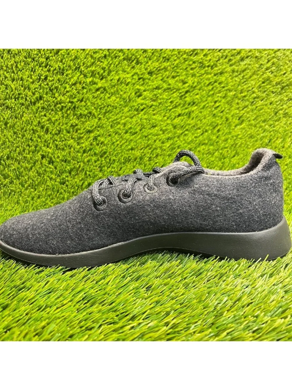 Allbirds Wool Runners Mens Size 9 Black Athletic Running Walking Shoes Sneakers